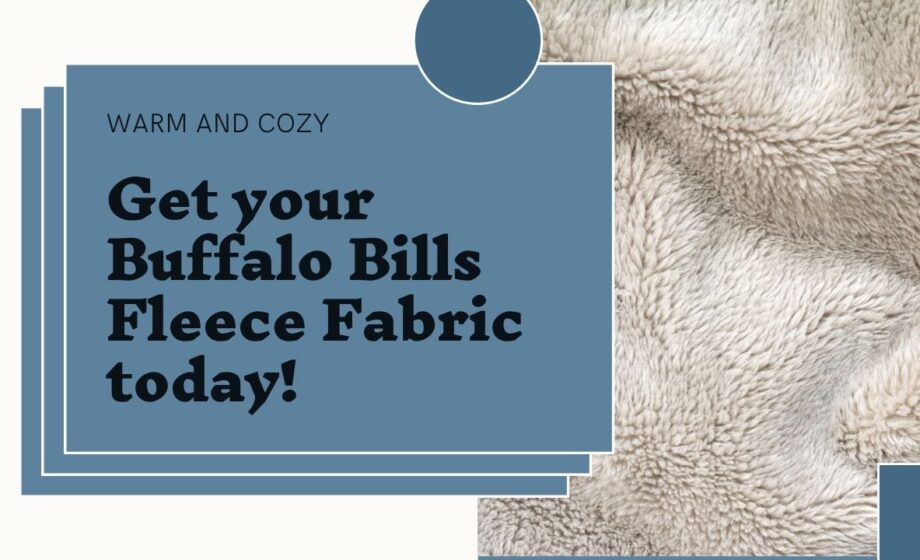 Buffalo Bills Fleece Fabric